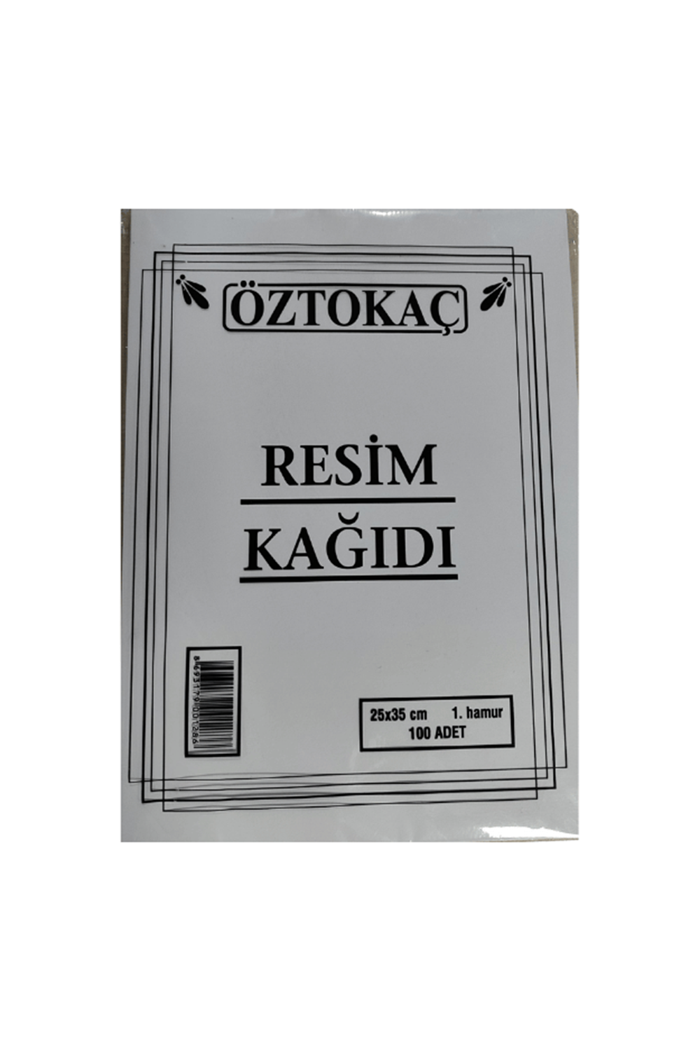 Öztokaç Resim Kağıdı (25 X 35) 1 Paket (100 Adet)