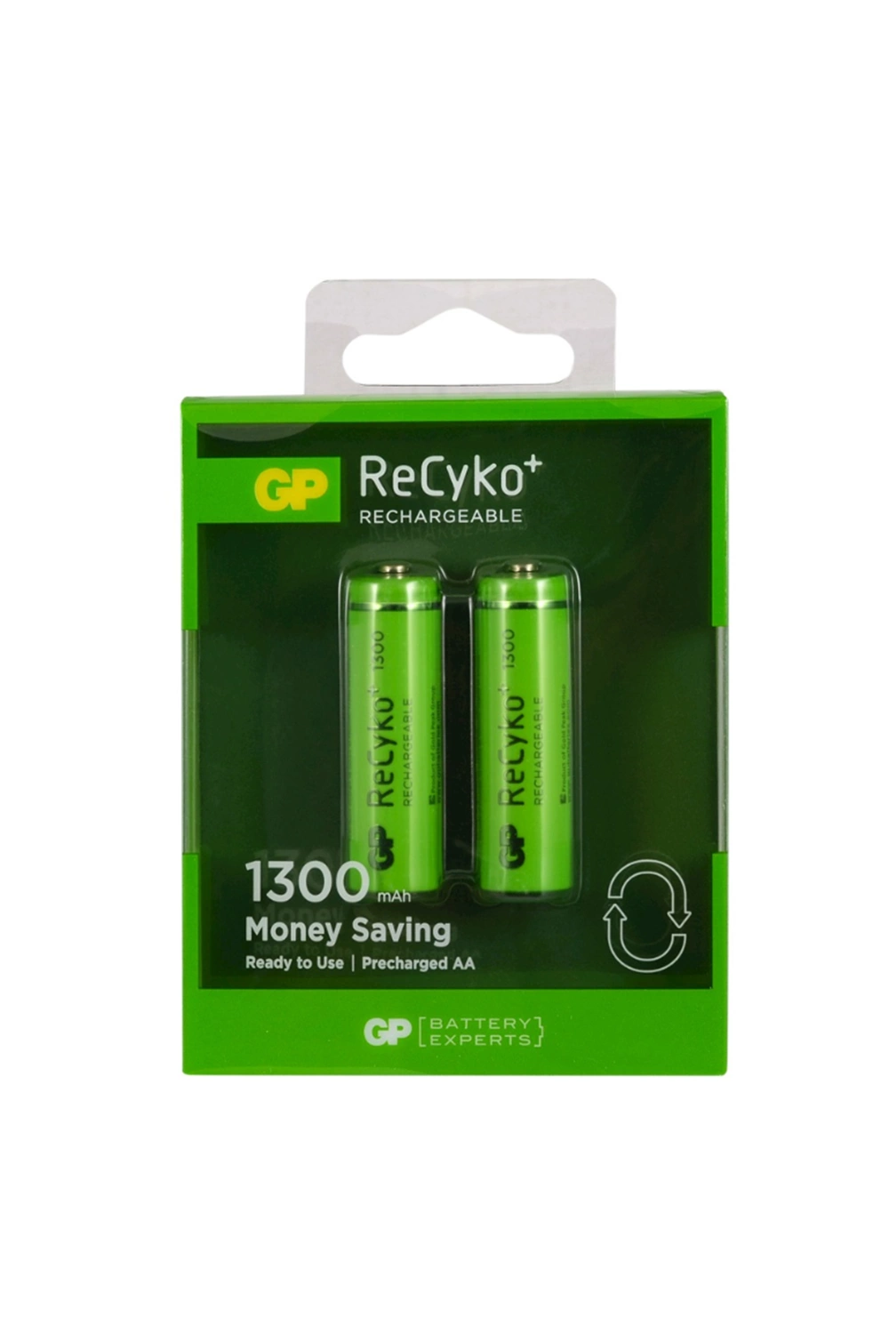 Gp Aa 1300 Mah Şarjlı Kalem Pil 2'li Paket Gp130aahcemtr-2gb