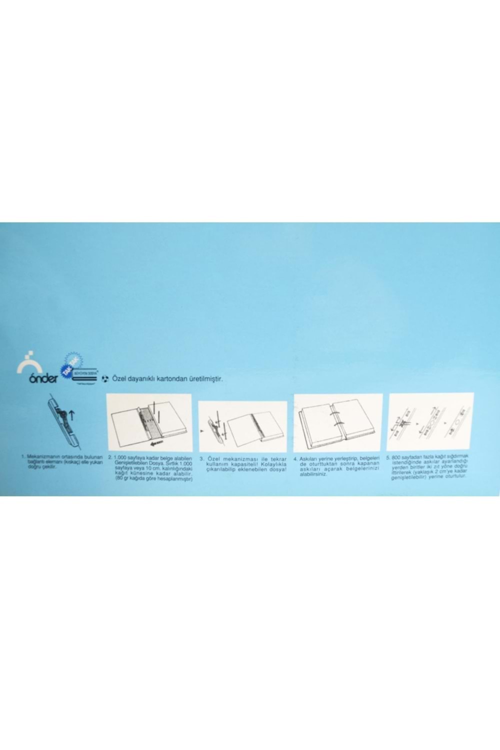 Önder Mavi Tak Tak Büyüyen Dosya | 0250-1