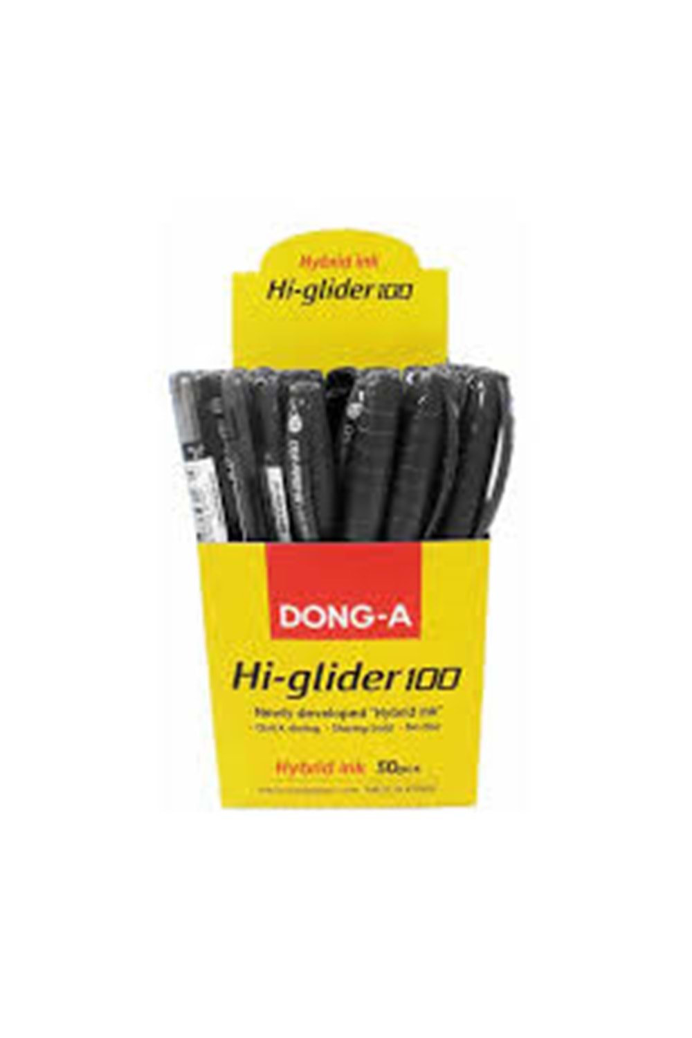 Dong-a Hi Glider 1.0mm Siyah Renk Tükenmez Kalem