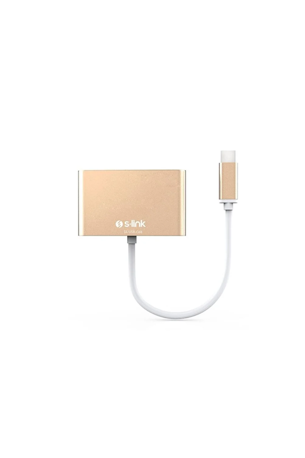 S-link Type C To Hdmı + Usb3.0 + Usb3.1 Dönüştürücü Adaptör Sl-usb-c68