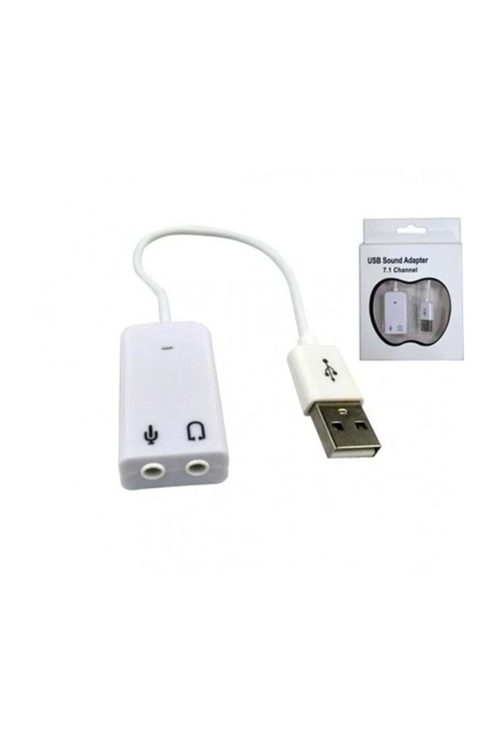 Hadron Usb Sound Adapter 7.1 Channel Audio Kablo Dönüştürücü