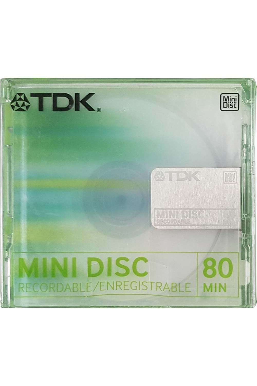 Tdk Mini Disc Recordable / Enregistrable 80 Dk Yeşil