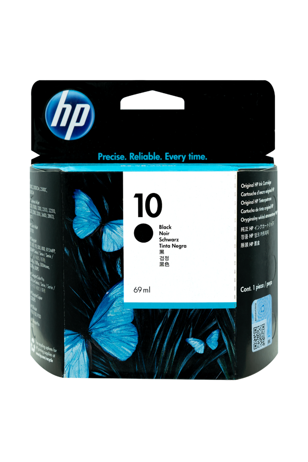 Hp 10 Orjinal Siyah Mürekkep Kartuş | C4844a