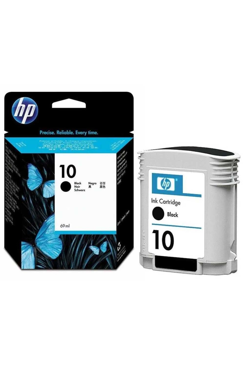 Hp 10 Orjinal Siyah Mürekkep Kartuş | C4844a