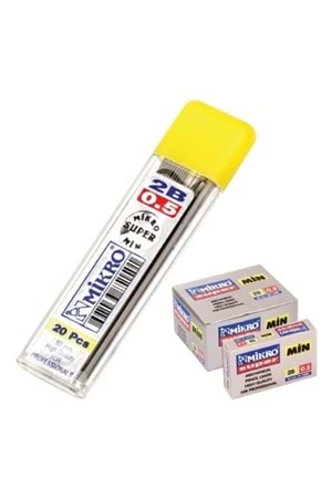 Mikro 60 Mm Süper Min 0.5 Mm 1 Adet (20 Pcs)