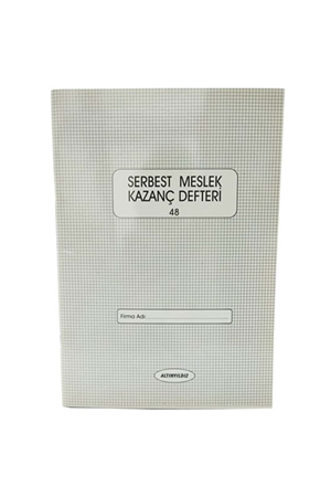 Altınyıldız Serbest Meslek Kazanç Defteri 48 Yp.