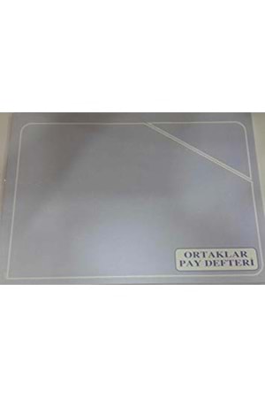 Cem Ortaklar Pay Defteri Karton Kapak 40 Yp.