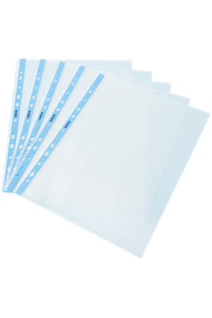 Noki Poşet Dosya Kristal Mavi Kenarlı 100 Lü A4 4830cr
