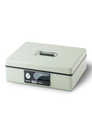 Mas Para Kasası Jumbo Metal Kilitli | Gri 195