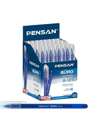 Pensan Tükenmez Kalem Büro 1 Mm Mavi 2270 Ad