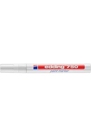 Edding Markör Dekor Boya Yuvarlak Uçlu 2-4 Mm Beyaz 750