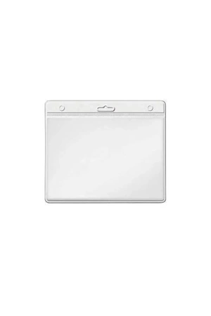 Persona 306 | Yaka Kart Poşeti 11,7x11 Cm Şeffaf | 100 Adet