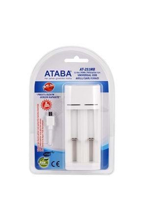 Ataba At-251mb Lion Nimh Nicd Universal Usb Pil Şarj Cihazı