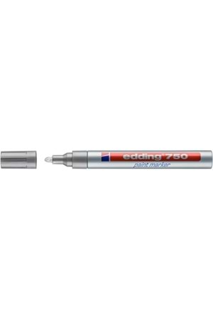 Edding Markör Dekor Boya Yuvarlak Uçlu 2-4 Mm Gümüş 750