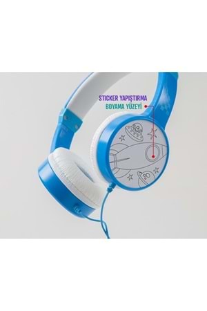 Kids Mavi Çocuk Kulaklığı