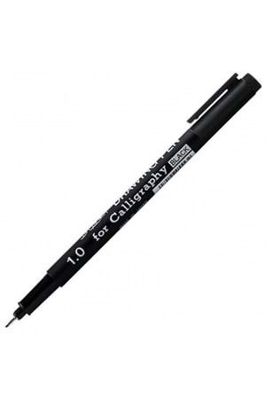 Snowman Kaligrafi Kalemi Kesik Uçlu 1.0 Mm Siyah Ft700