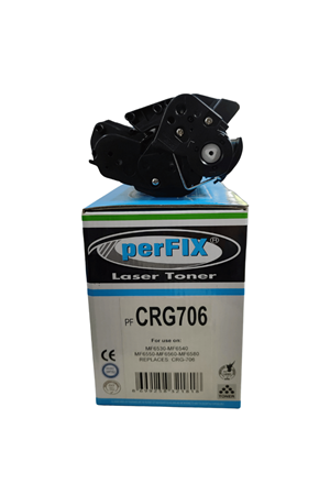 Perfix | Canon Crg706 (5661) 6k Siyah Muadil Toner