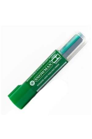 Snowman Tahta Kalemi Sıvı Mürekkep Kartuşlu Kalın Yeşil