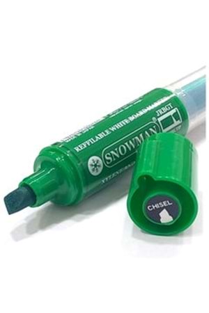 Snowman Tahta Kalemi Sıvı Mürekkep Kartuşlu Kalın Yeşil