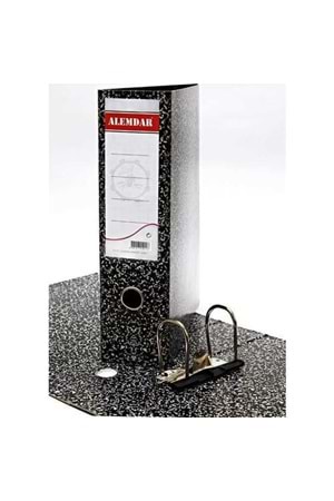 Alemdar Karton Klasör Geniş Siyah | 49300