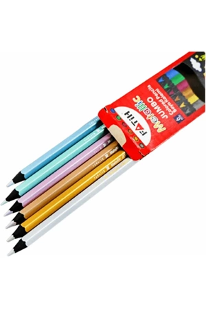 Fatih Kuru Boya Tam Boy Jumbo Metalik 6 Lı 33360