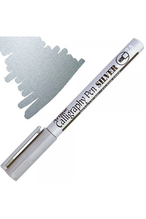 Artline Kaligrafi Kalemi Kesik Uçlu 2.5 Mm Gümüş Ek993xf