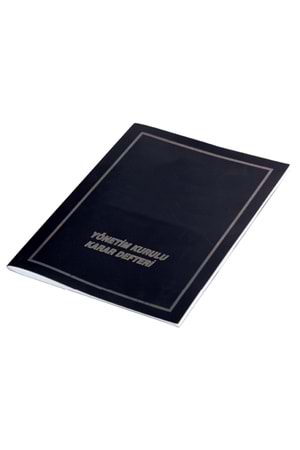 Gülpaş Yönetim Kurulu Karar Defteri Plastik Kapak 40 Yp