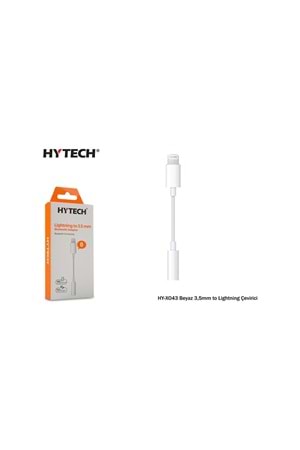 Hytech Hy-xo43 Beyaz 3.5mm To Bluetooth Lightning Çevirici