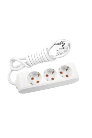 Viko Multı-let 3lü 1mt Topraklı Kablolu (90113301)