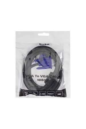 S-link Sl-vga17 3mt Ekran Kartı E-e Data Kablosu