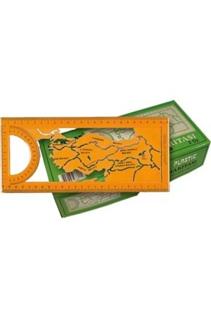 Yıldızlar 38 | Plastik Cetvel Türkiye Harita Şablonlu