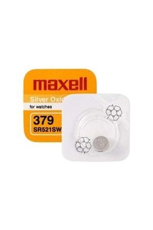 Maxell 379 Sr521sw /1.55v Pil
