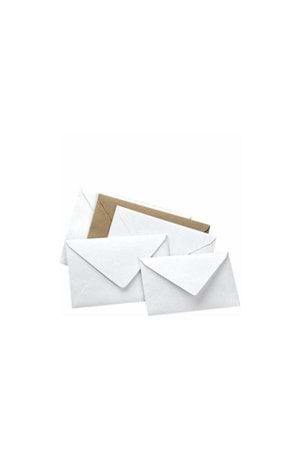 Asil Doğan Kare Zarf (mektup) Extra Silikonlu 11.4x16.2 70 Gr | 1 - 100 - 500 Adet