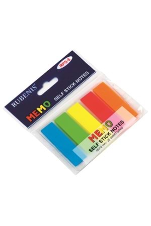 Rubenis Yapışkanlı Film Ayraç Not Kağıdı 45x12 Mm | Rps-5