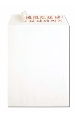 Asil Doğan Torba Zarf Extra Silikonlu 17x25 110 Gr Beyaz