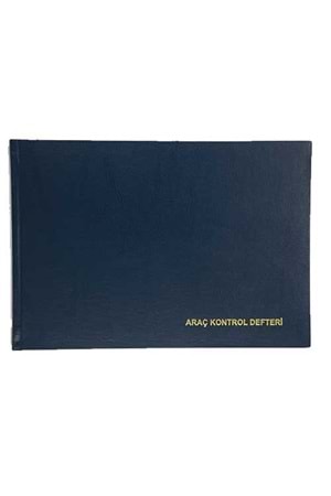 Dilman Araç Kayıt Defteri Ciltli 20 X 28,5 Cm 96 Yaprak Yatay | 5189