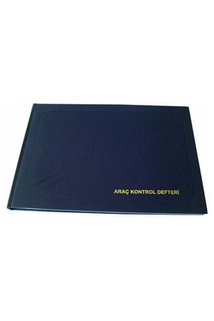 Dilman Araç Kayıt Defteri Ciltli 20 X 28,5 Cm 96 Yaprak Yatay | 5189