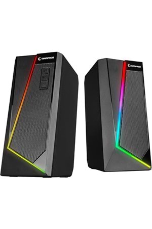 Rampage Rms-x8 Majesty Bluetooth & Fm Radio Özellikli Rgb Işıklı Gaming Multimedia Hoparlör