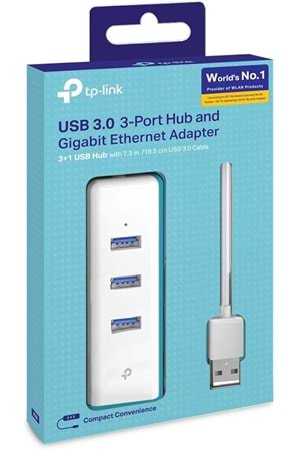 Tp-link Ue330 10/100/1000 3.0 Port Hub Ve Usb Den Gigabit Ethernet Dönüştürücü