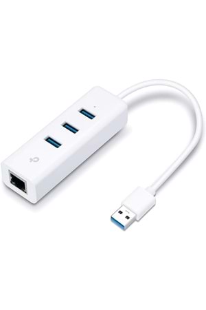 Tp-link Ue330 10/100/1000 3.0 Port Hub Ve Usb Den Gigabit Ethernet Dönüştürücü