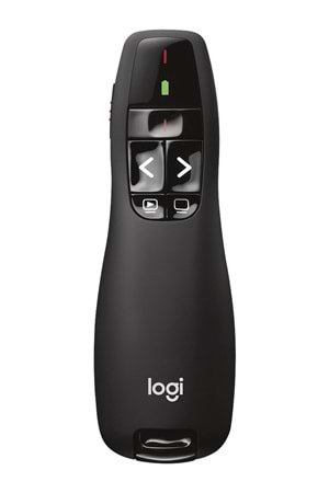 Logitech R400 Kablosuz Sunum Kumandası 001356 2.4ghz - Siyah
