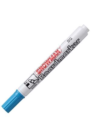 Snowman Tahta Kalemi Yuvarlak Uçlu Açık Mavi Bg-12