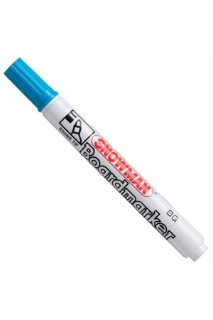 Snowman Tahta Kalemi Yuvarlak Uçlu Açık Mavi Bg-12