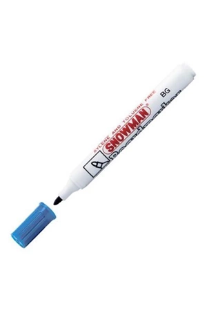 Snowman Tahta Kalemi Yuvarlak Uçlu Açık Mavi Bg-12