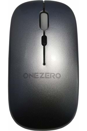 Onezero Ms-04 Gri Bluetooth Mouse Şarjlı (açma Kapama Tuşlu)