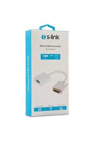 S-link Sl-dvga10 Dvı-d To Vga Connector