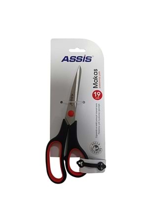 Cassa Makas Inoxy 19 Cm (7,5 İnç) Siyah Kırmızı 5410