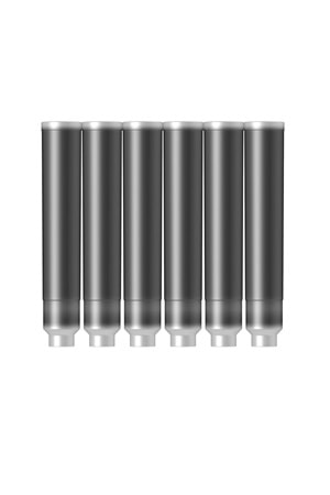 Scrikss Dolma Kalem Kartuşu 6'lı Siyah