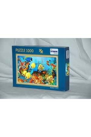 L&z İstanbul 1000 Parça Balıklar Puzzle 480 X 680 Mm